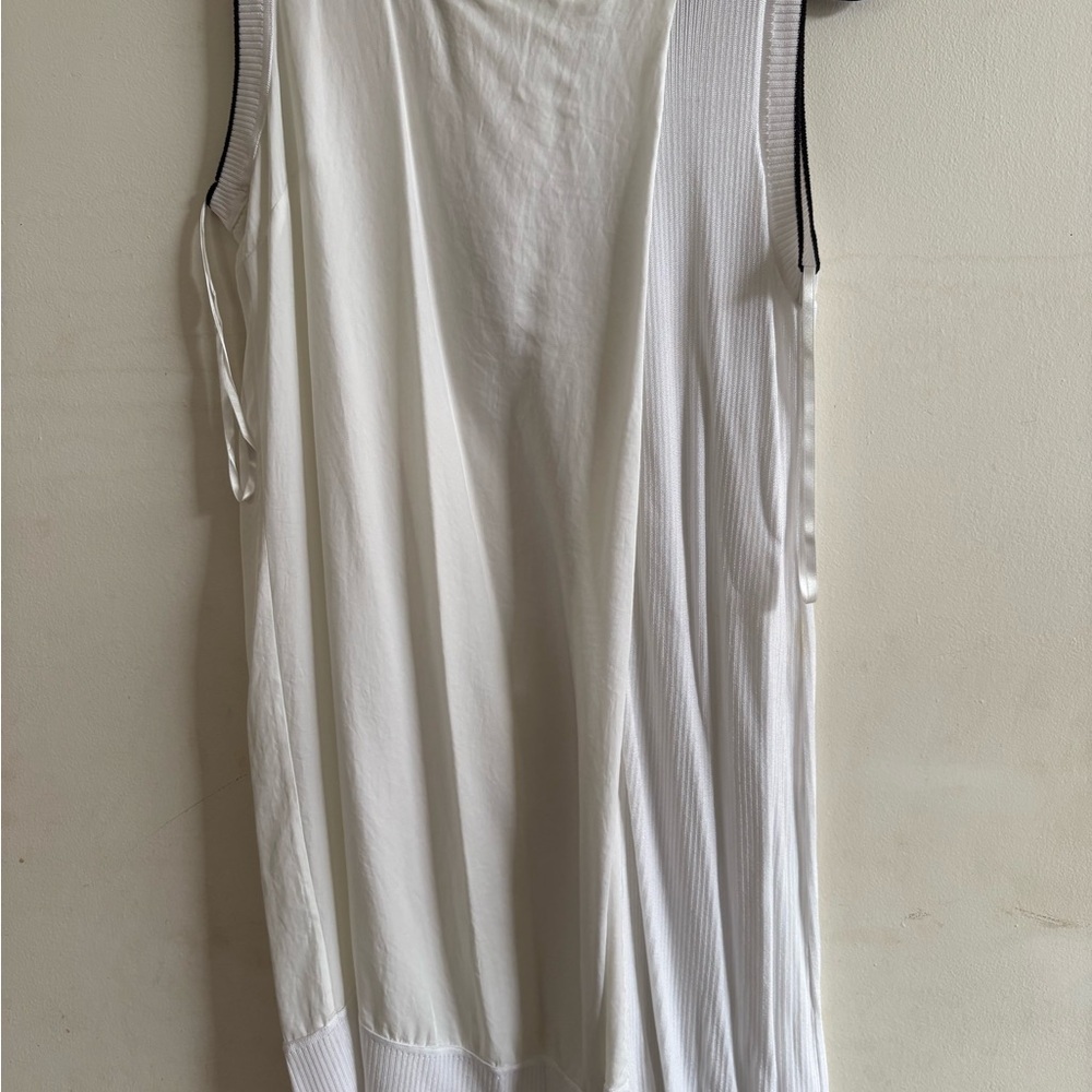 Rag & Bone Clementine -Trim shift dress, white, size XS - Picture 3 of 6